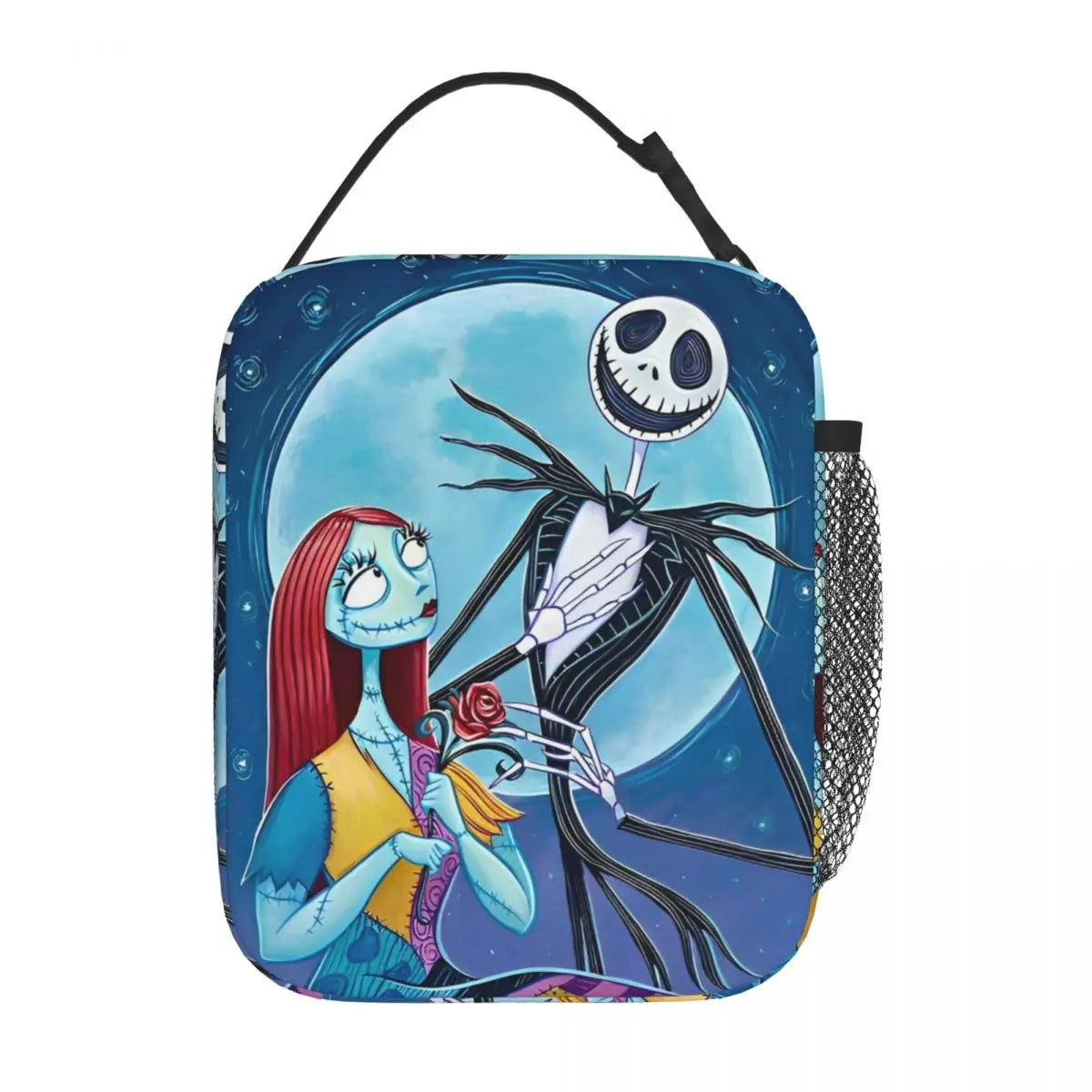 The Nightmare Before Christmas Stuff Insulated Lunch Bags Large Reusable Cooler Bag Tote Lunch Box