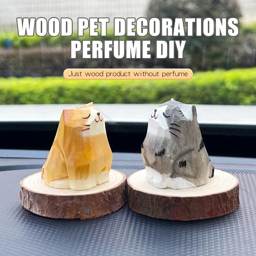 1PC pet aroma diffuser No perfume DIY fragrance decorations desktop living room bedroom car home accessories aromatherapy items