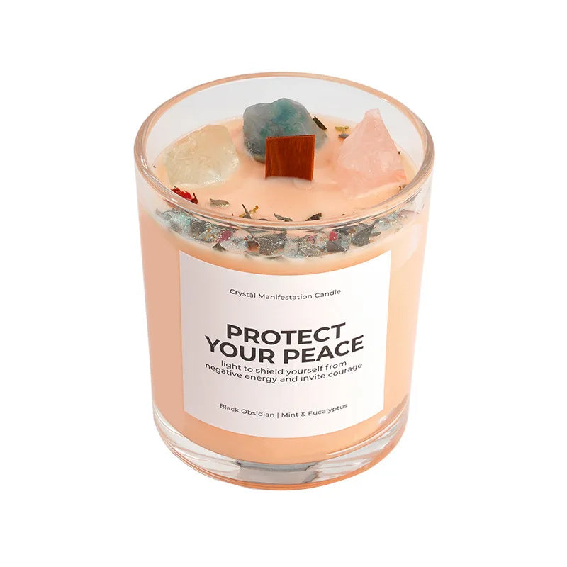 Scented Candle Aromatherapy Candle Soy Wax Handmade Candle  for Home Scented Stress Relief Relaxation Souvenir Gift