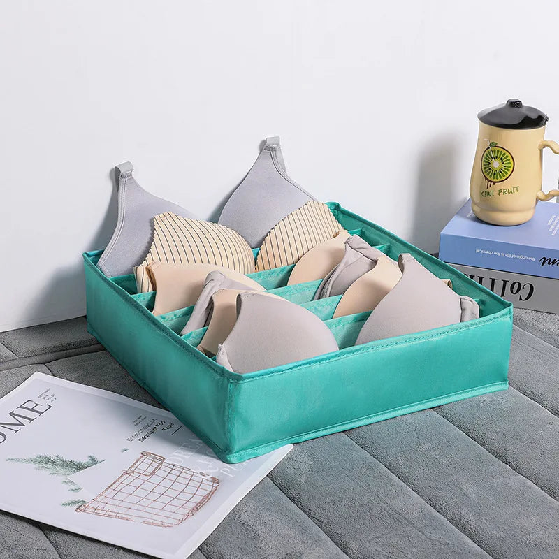 Organizer Socks Storage Box Drawer Organizers Cabinet Wardrobe Clothes Underwear Socks Bra Pants Clothing Bedroom Storage Boxes
