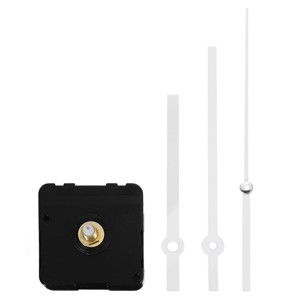 1pc Quartz Clock Movement Silent Sweep Mechanism Replacement Kit Durable Diy Home Clock Parts Metal Hands Wall Clock