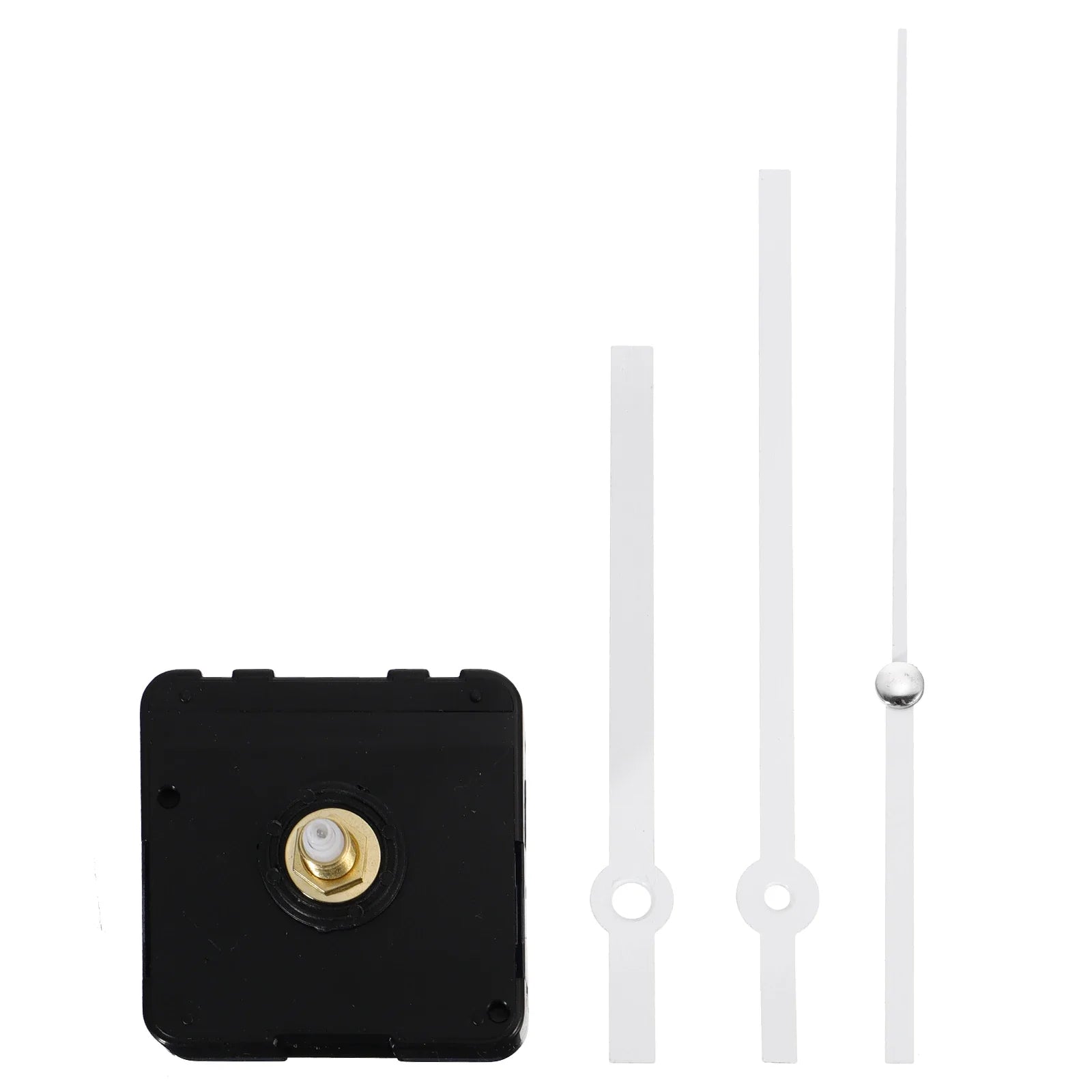 1pc Quartz Clock Movement Silent Sweep Mechanism Replacement Kit Durable Diy Home Clock Parts Metal Hands Wall Clock