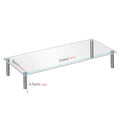 Square Acrylic Table Stand Plexi-glass Display Case Shelf Riser Serving Tray Perfume Organizer Cupcake Tools