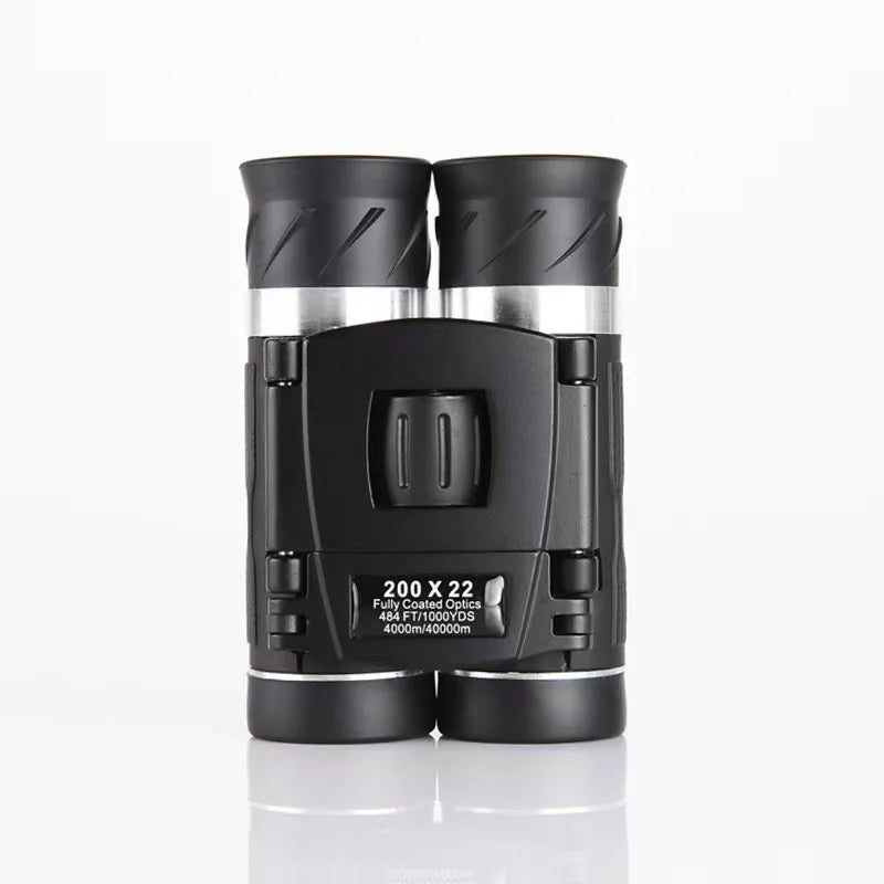 200x22 HD 10X Powerful Binocular Long Range High Magnification Super Zoom Telescope Vision For Camping Equipment Outdoor Sports