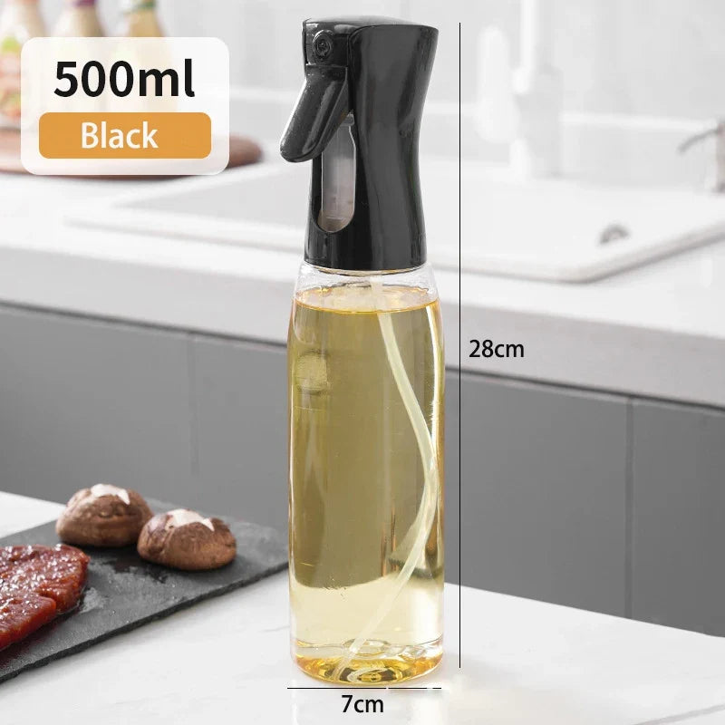 200ml 300ml 500ml Oil Spray Bottle Kitchen Cooking Olive Oil Dispenser Camping BBQ Baking Vinegar Soy Sauce Sprayer Containers