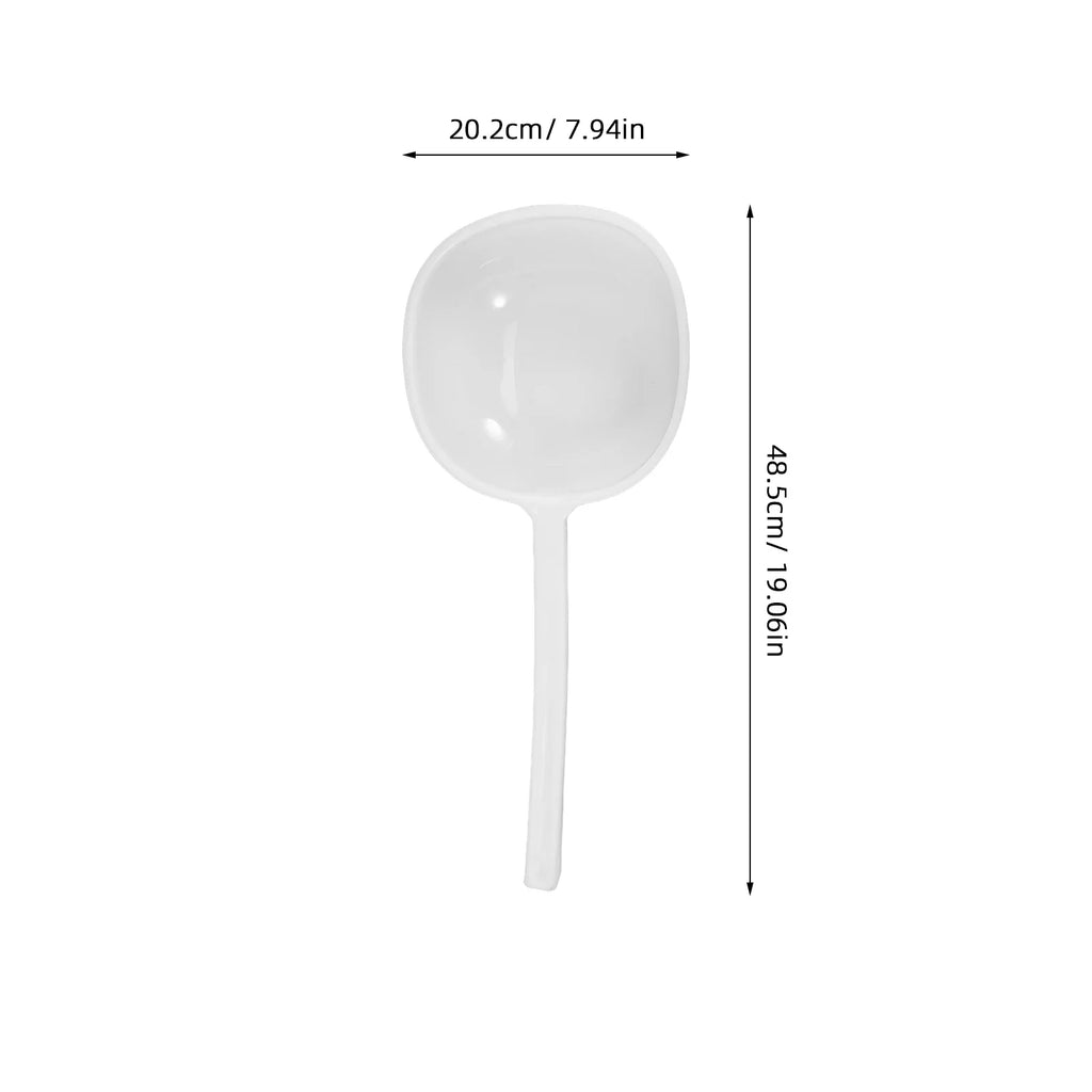 Long Handle Plastic Water Ladle Garden Watering Scoop For Flowers Vegetable Outdoor Plant Care Bath Kitchen Multipurpose Tool