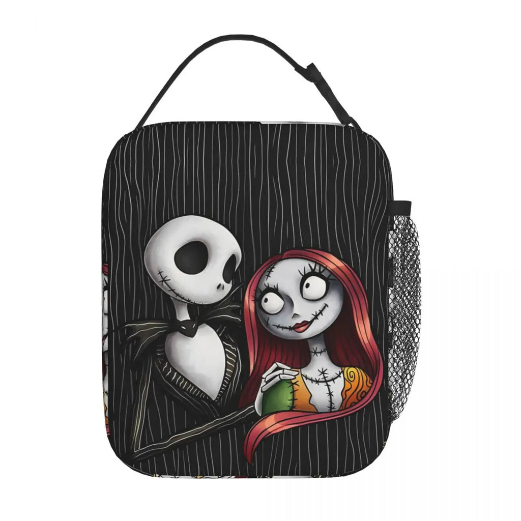 Stay By My Side Insulated Lunch Bag Portable The Nightmare Before Christmas Meal Container Cooler Bag Tote Lunch Box  Travel