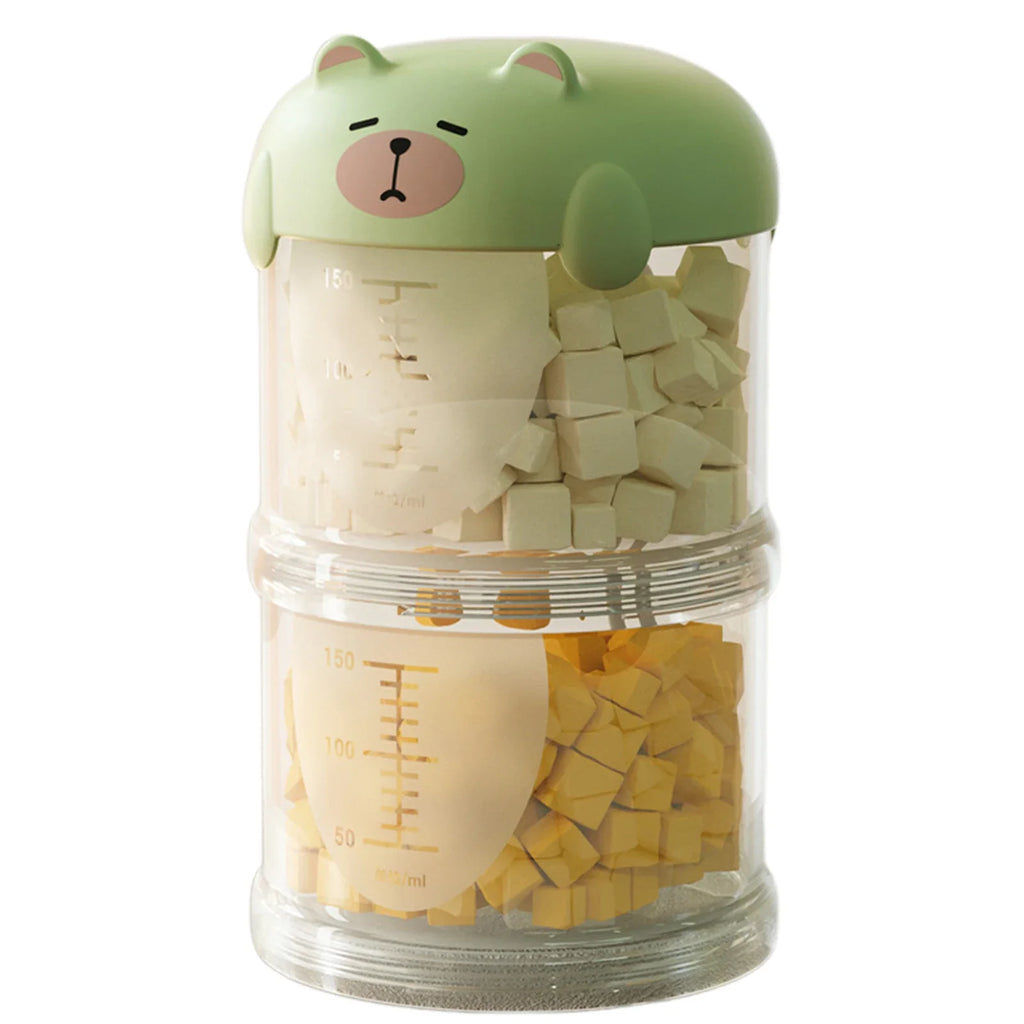 Airtight Outdoor Dog Treat Jar Multi Layers Dog Treat Portable Pet Food Container Stackable Cookie-Jar for Outdoor Walking