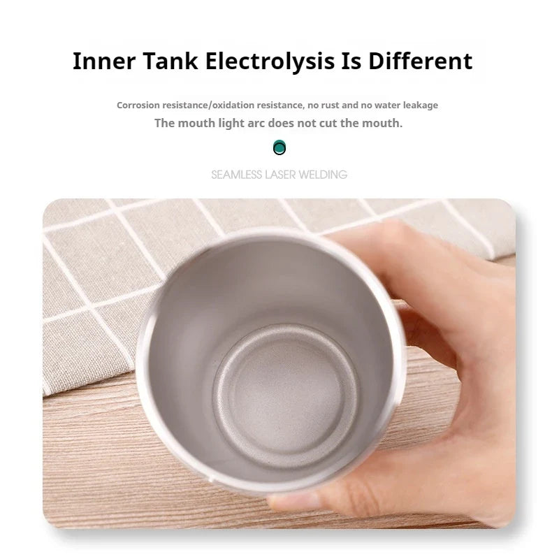 30ml-500ml Stainless Steel Metal Cup Beer Cups White Wine Glass Coffee Tumbler Travel Camping Mugs Drinking Tea Mug Set Outdoor