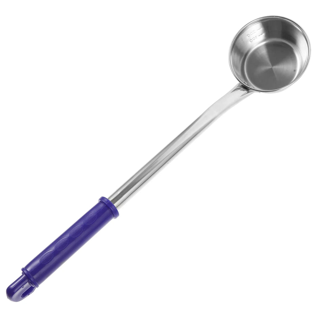 Extended Water Spoon Stainless Steel Ladle Deep Long Handle Soup Ladle With Hook Hanging Design Wear Resistant Metal Water