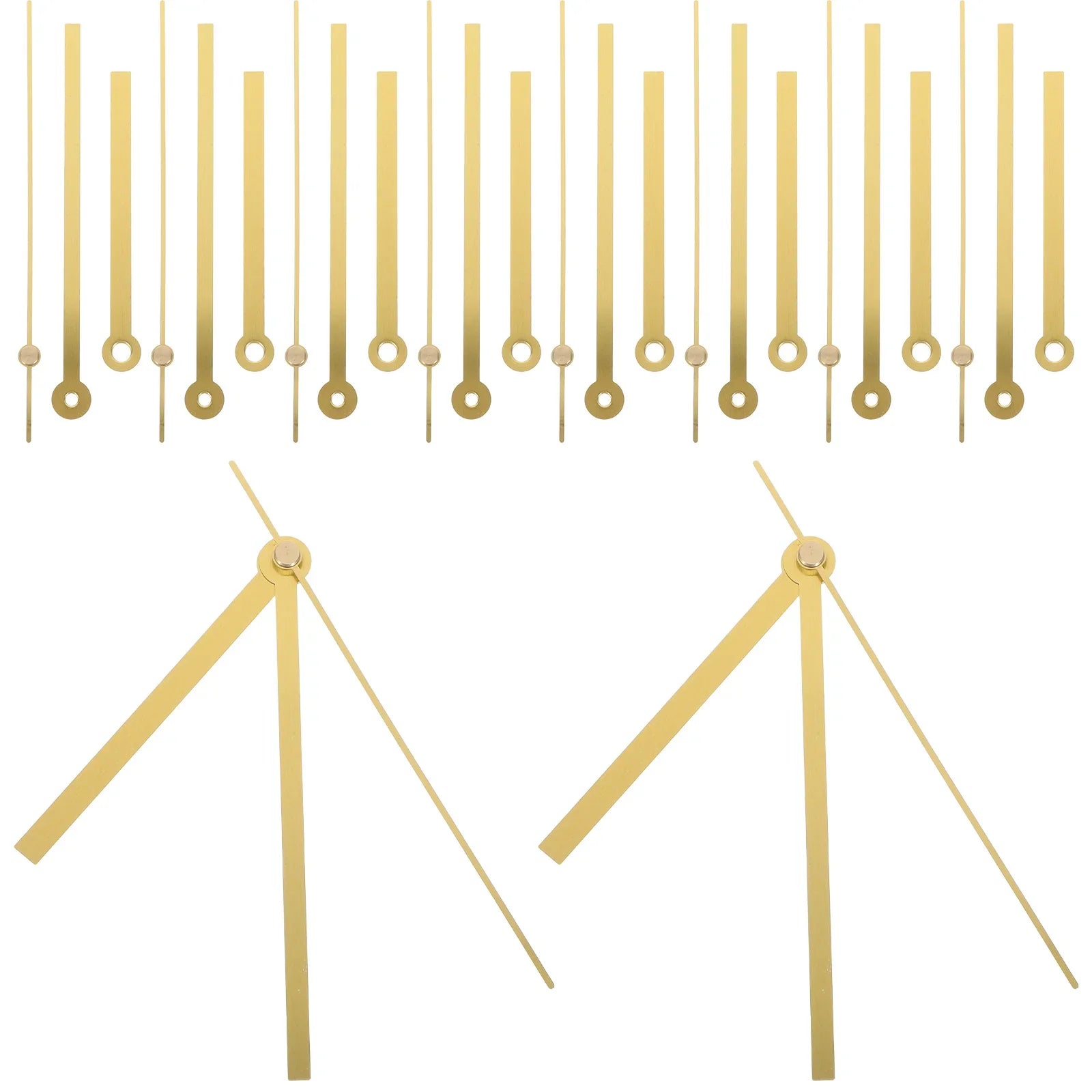 Set Precision Replacement Needles For Wall Repair Compatible With Diy Large Clocks Replacement Watch Hands Clock Parts For