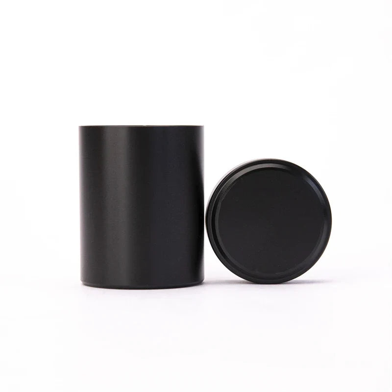 New Airtight Smell Proof Container Quality Stainless Steel Mini Tea Cans Herb Stash Jar Tea Coffee Storage Box Tea Caddies Box