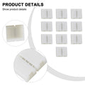 Connect Your RGB Strip Without Welding Using 10 PCS 4 Pin 10mm LED Strip Solderless Connector, Enjoy Seamless Connectivity