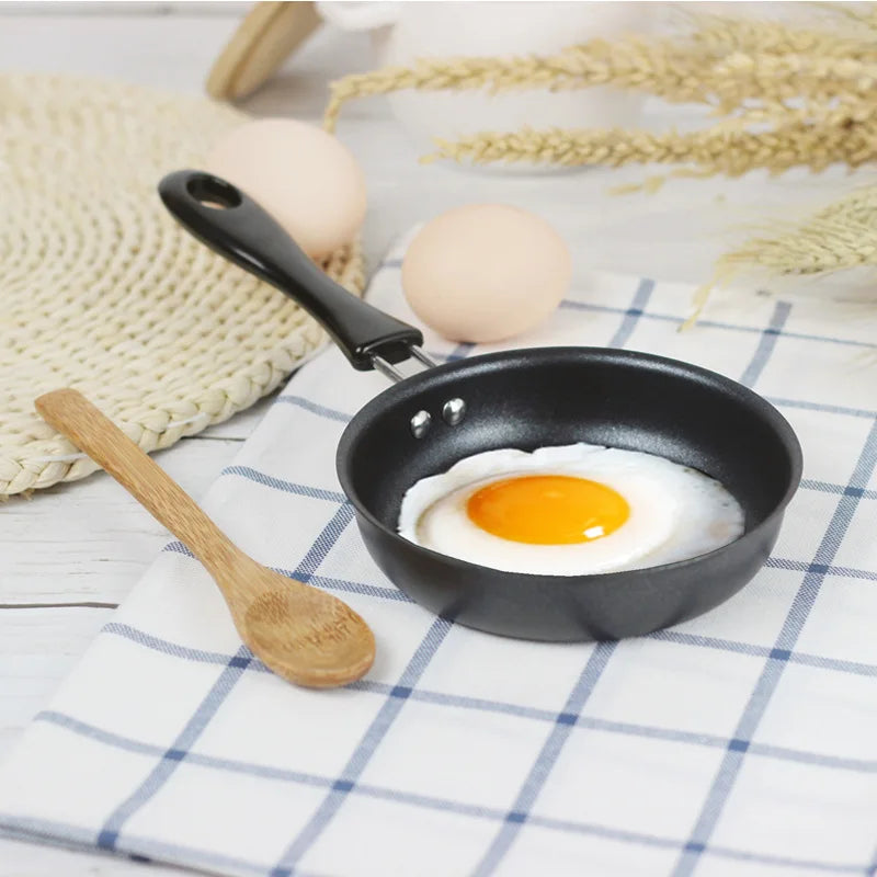 Mini Cooking Omelette Pans Pan Frying Egg Skillet Steak Fry Pot Nonstick Non Iron Stick Fry Omelet Cast Pancake Pots 12/16/18cm