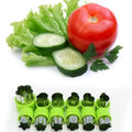 Fruit Cutter Shape Vege Slicer Kitchen Accessories Cooking Tool - 12pcs