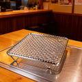 Japanese Barbecue Net Square Non Sticky Cooking Tool Barbecue Grill Mesh Rack Fry Net for BBQ Accessories Draining Food