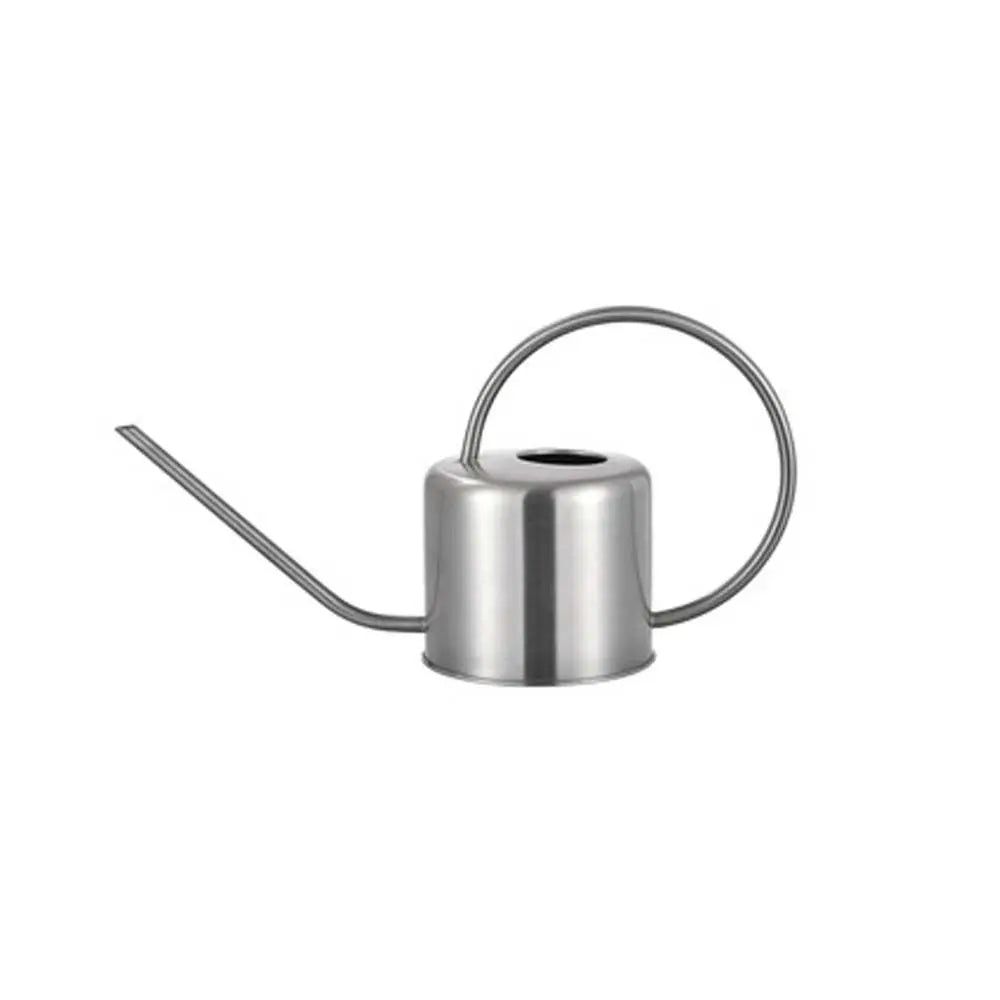 Stainless Steel Watering Can Comfortable Rustproof Leakproof Watering Pot Large Capacity Thickened Long Spout Watering Can