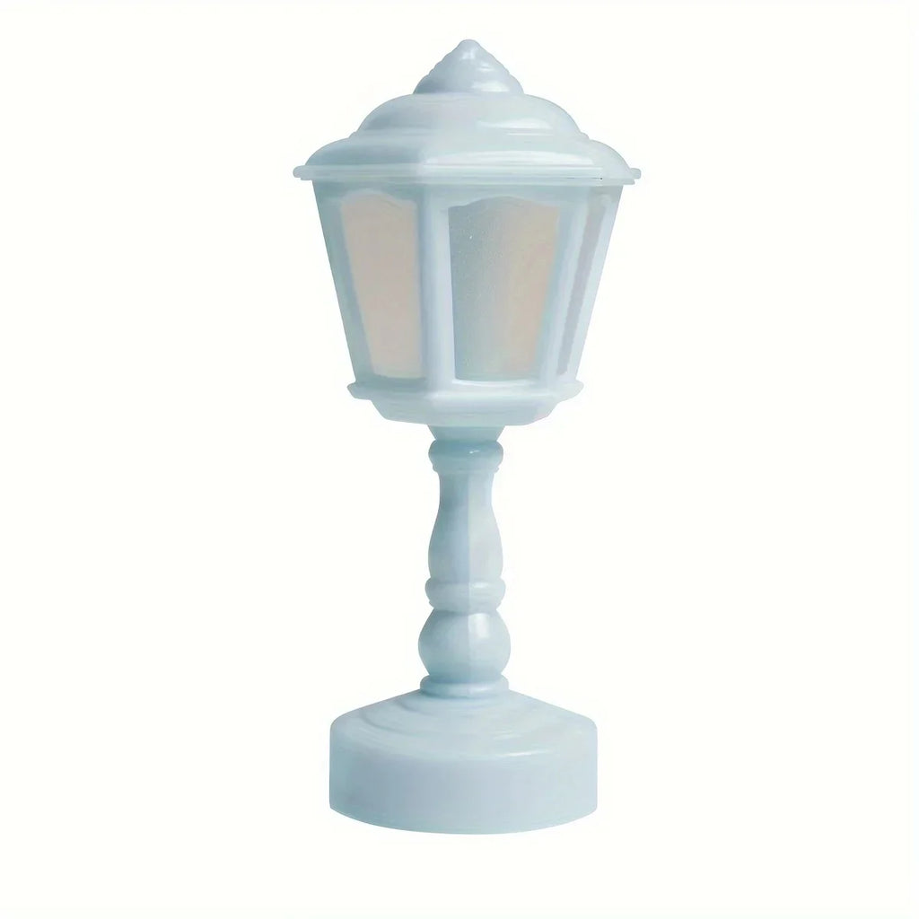 Geometric Flower Bud LED Table Lamps Button Battery Desk Night For Bedroom Dining Touch Night Light Simple Modern Decoration