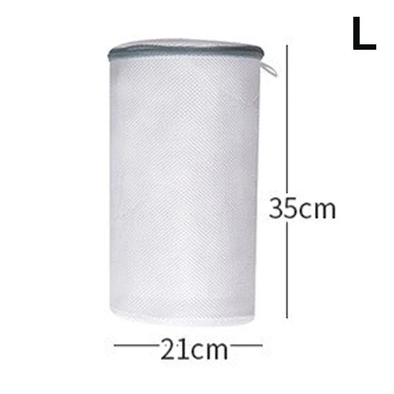 Shoe Washing Bags Washing Shoe Organizer Mesh Bags Zipper Secured Net Laundry Bags For Sneaker Socks Cleaning
