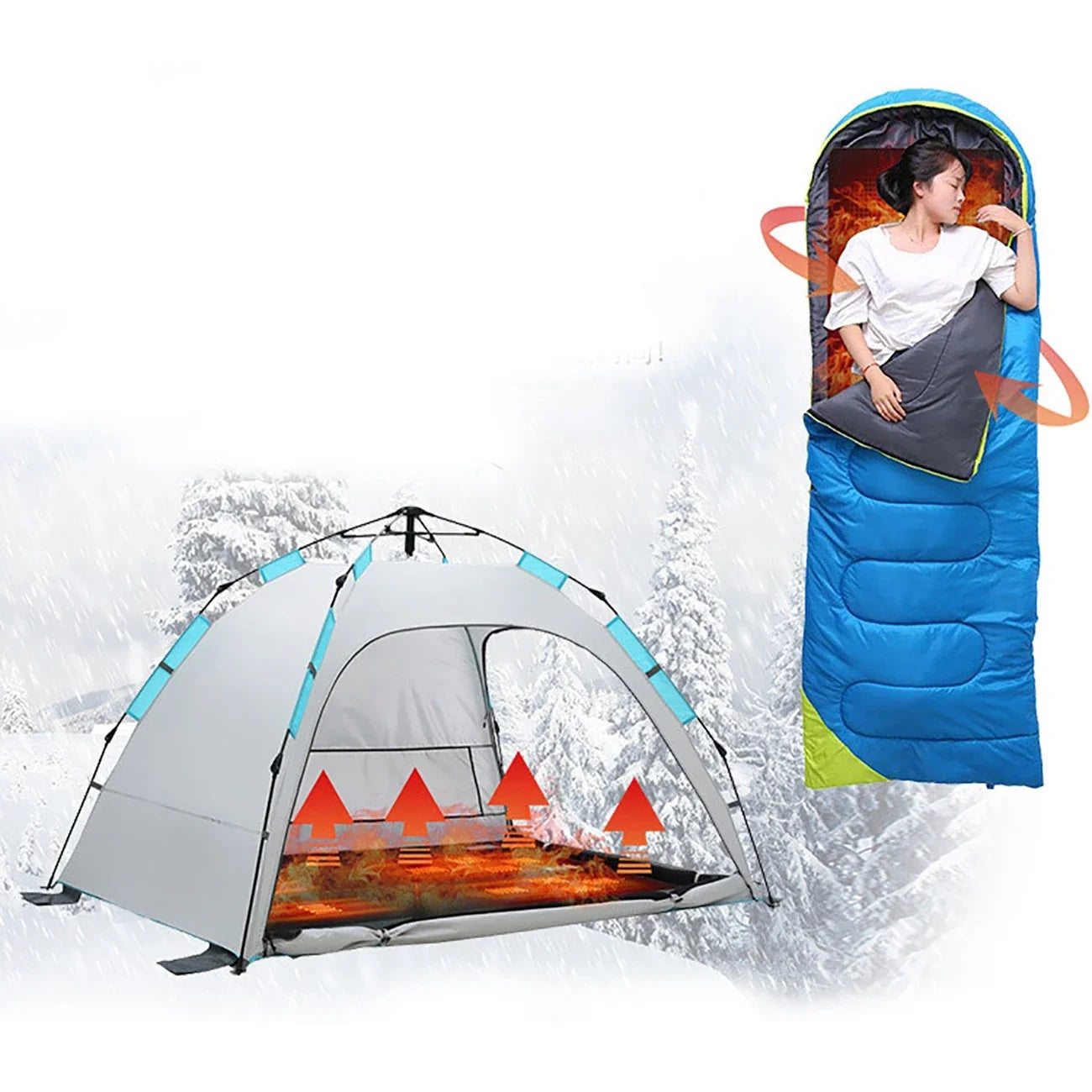 USB Heating Sleeping Mattress Thermal Mat Camping Heating Sleeping Bag Self-Heating Mattress Camping Mattress Camping Equipment