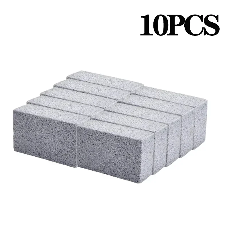 1-20PCS BBQ Grill Cleaning Bricks BBQ Heat Resistant Cleaning Pumice Brush Powerful Stain Remover Cleaning Tools BBQ Tools