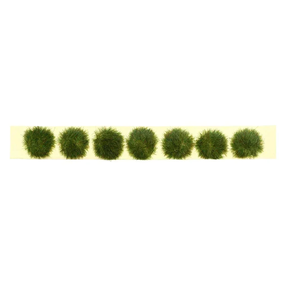 Simulation Miniature Flowers Grass Tufts Model For HO Train Railway Building Garden Scene Decoration Materials Diorama Kits