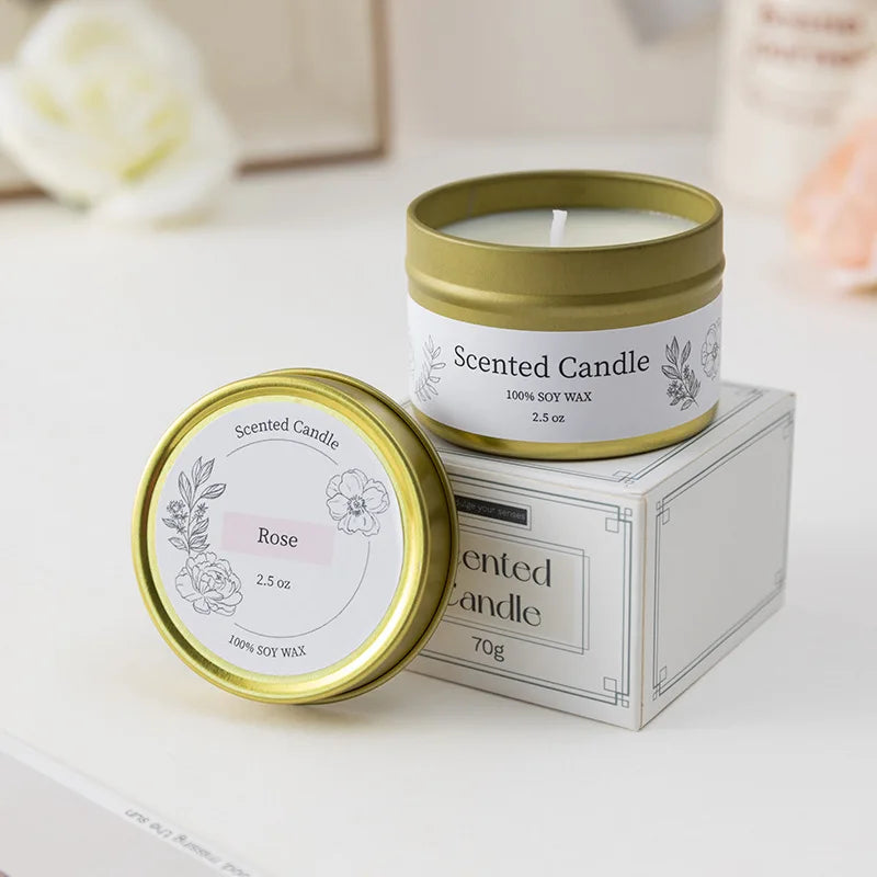 Aromatherapy Candle Jar Candle Smokeless Soy Wax High-end Souvenir Aromatherapy Candle Atmosphere Aromatherapy Ornaments
