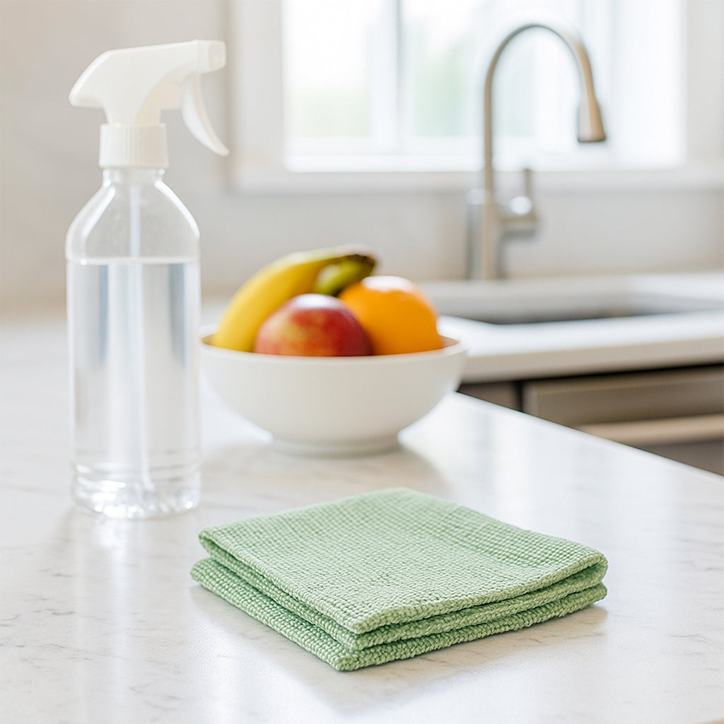 Multipurpose Microfiber Cleaning Cloth - (20x20cm  1 Pc)