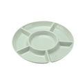 6-Compartment Food Storage Tray Fruit Snack Plate Appetizer Serving Platter