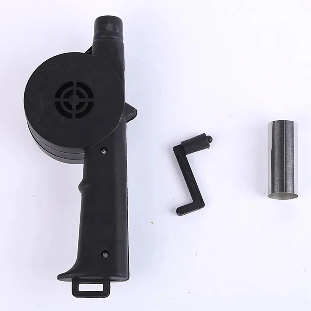 Portable Hand BBQ Fan Outdoor BBQ Fan Air Blower For Barbecue Picnic Manual Grill BBQ Fan Fire Bellows BBQ Tools
