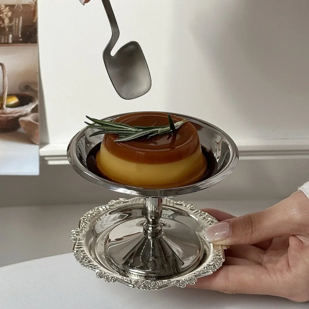Ice Cream Cup Stainless Steel 304 Serving Dessert Bowl Cups Sauce Bowls Mini Round Footed Yogurt Snack Candy Cup for Salad Fruit