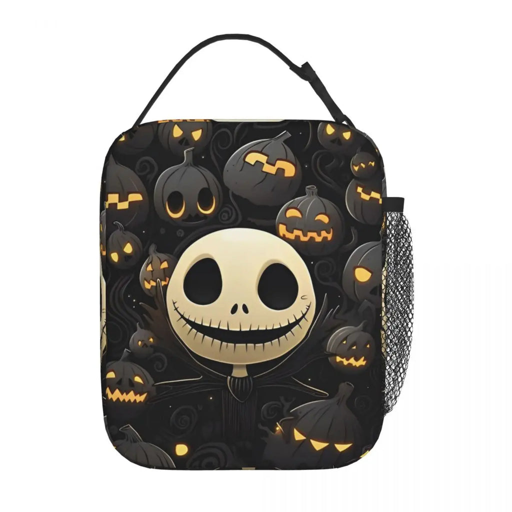 Stay By My Side Insulated Lunch Bag Portable The Nightmare Before Christmas Meal Container Cooler Bag Tote Lunch Box  Travel