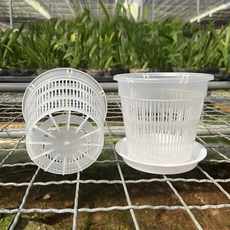 【HGPB】Mini Plant Pots Flower Pot With Holes Garden Chinese Style Bonsai Flowerpot Craft Plant Pot Planter Home Decoration