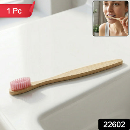 Natural Bamboo Toothbrush Soft Bristle (1 Pc)