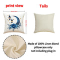 Eid Mubarak Pillowcase Decor for Home Sofa Cushion Cover Islamic Ramadan Kareem Decoration Mosque Muslim Pillow Cover Gifts