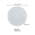 DM283 Round Roman Numerals Epoxy Resin Clock Silicone Mold DIY Wall Hanging Ornaments Moldes Para Resina Epoxi Manualidades