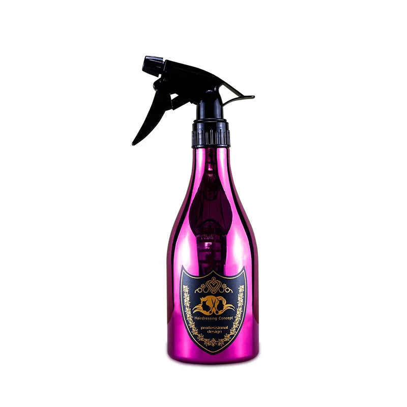 550/500ML Hairdressing Fine Mist Spray Bottle Salon Barber Tools Water Sprayer Barber Professional Electroplating Watering Can