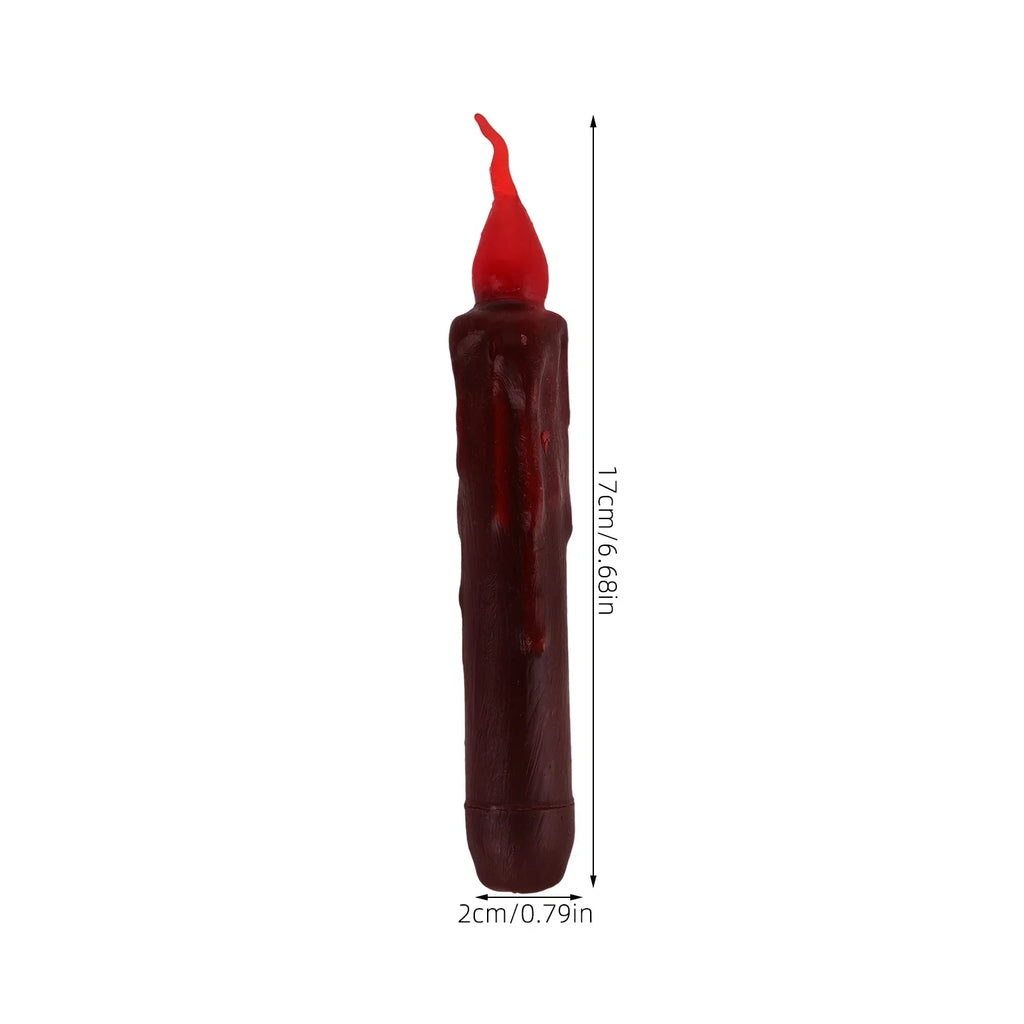 2pcs Led Electronic Lights Operated Taper Candles For Party Wedding Decoration Window Ornaments Reusable