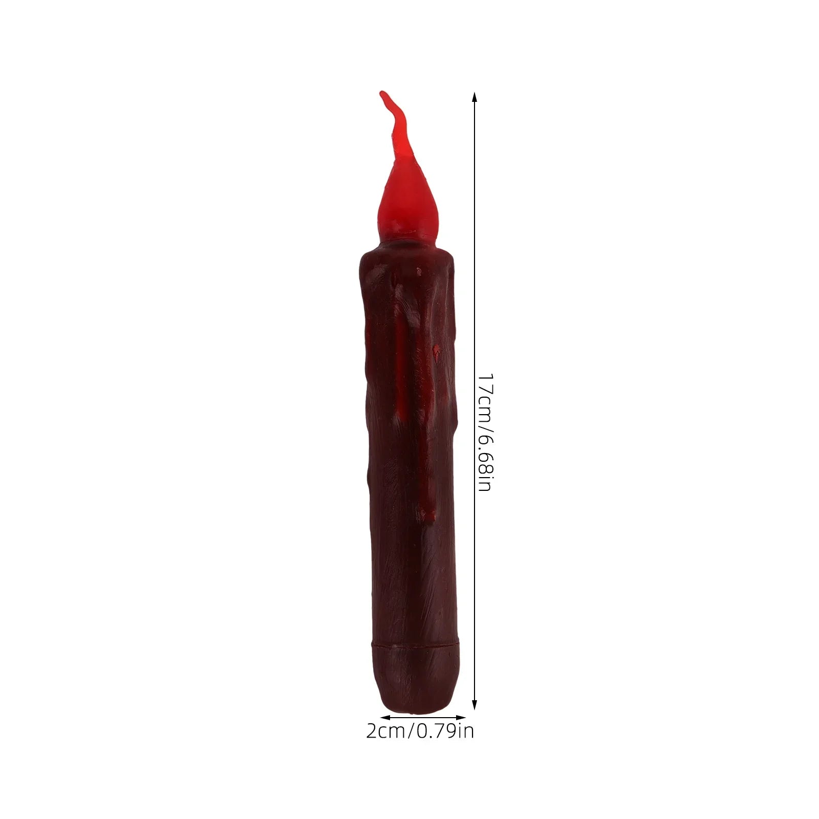 2pcs Led Electronic Lights Operated Taper Candles For Party Wedding Decoration Window Ornaments Reusable