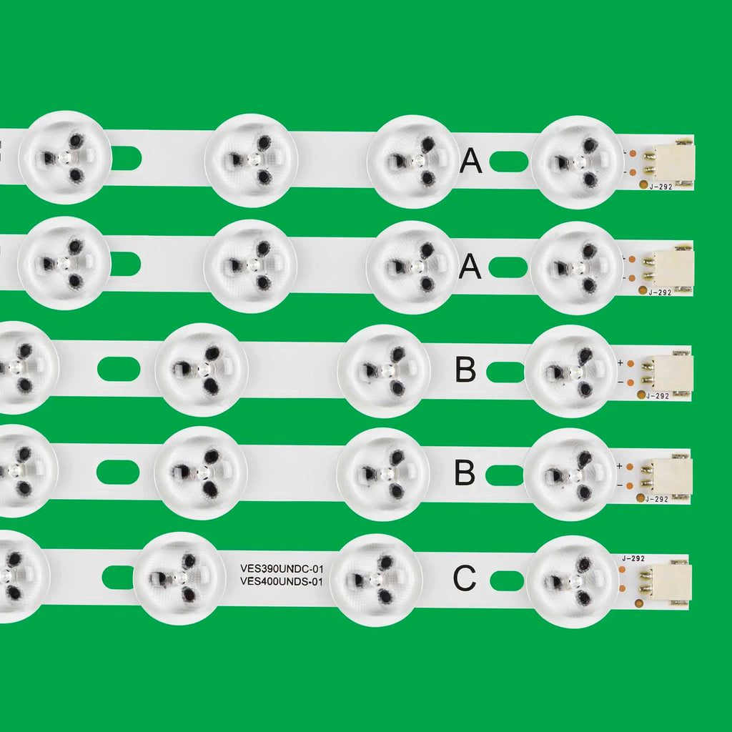5pcs x LED Backlight Strip for 40" NDV REV1.0 VES400UNDS /DC VES400UNDC-01 39FHD-CNOV LC-39LD145K 40L3453DB 40PFL3018T/12