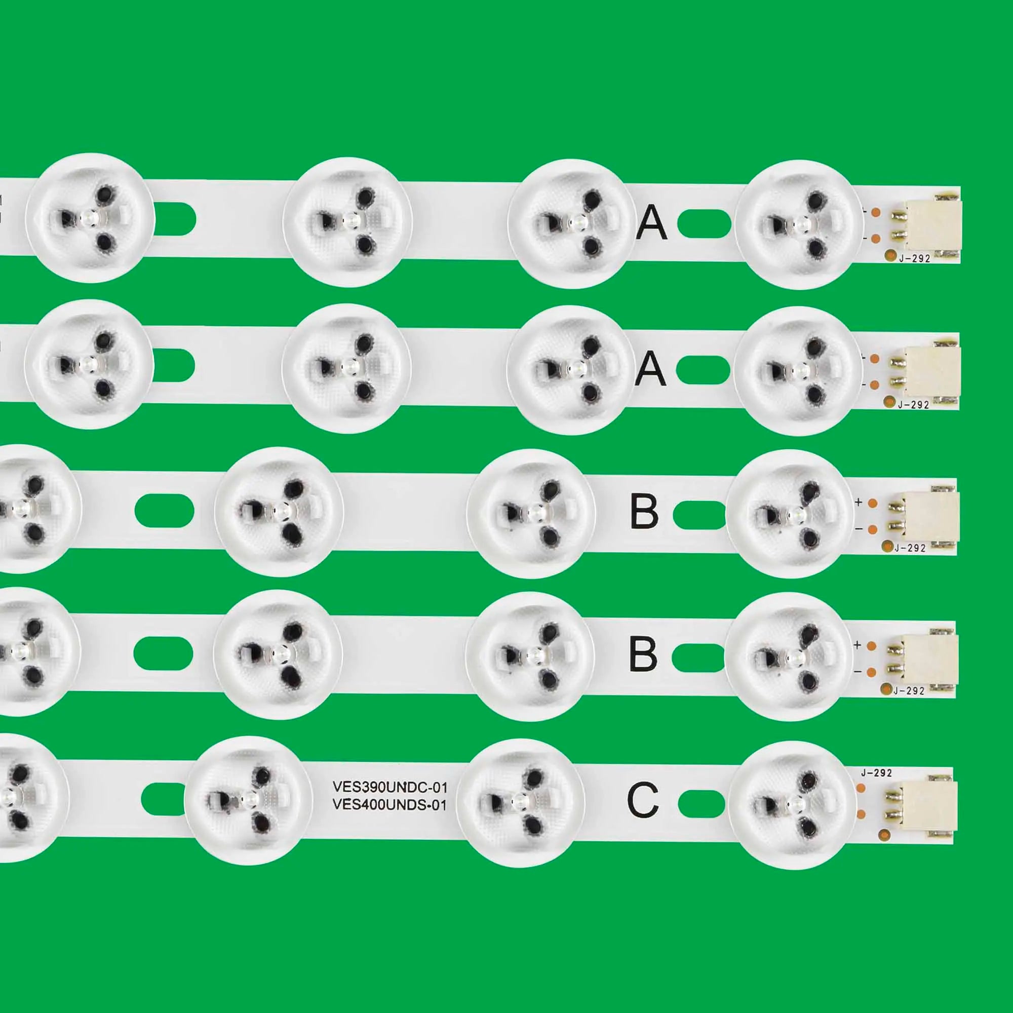 5pcs x LED Backlight Strip for 40" NDV REV1.0 VES400UNDS /DC VES400UNDC-01 39FHD-CNOV LC-39LD145K 40L3453DB 40PFL3018T/12