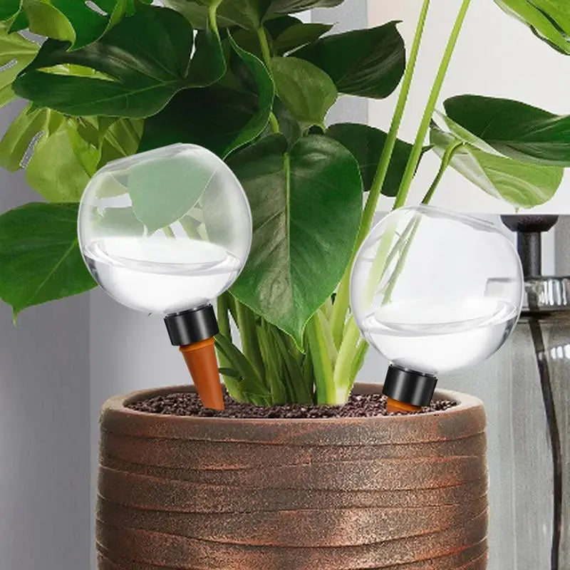 500ml Automatic Watering Bulbs Transparent Watering ball Spikes Reusable Balcony Plants Flowers Watering Device