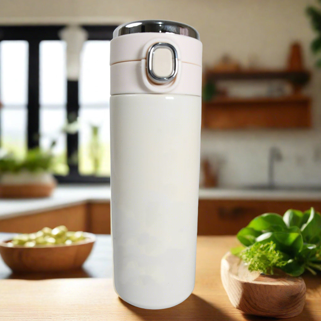 Smart Vacuum Insulated Water Bottle With Led Temperature Display Cold  Hot  Leak Proof  Office Bottle  Gym  Home  Kitchen  Hiking  Trekking  Travel Bottle (Mix Color  Design)