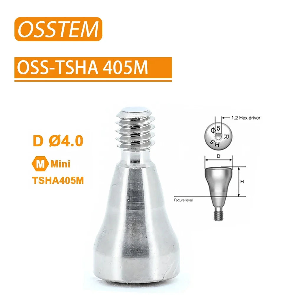 ITI Straumann Dentium Osstem Accessories Dental Implant Screw Driver Open Closed Tray Analog RC NC Cap