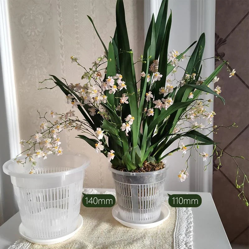 【HGPB】Mini Plant Pots Flower Pot With Holes Garden Chinese Style Bonsai Flowerpot Craft Plant Pot Planter Home Decoration