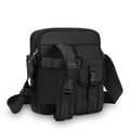 Outdoor Tactical Crossbody Bag Nylon Hiking Phone Water Bottle Pouch Sport Tool Equipment Package Climbing Camping Sling Bag