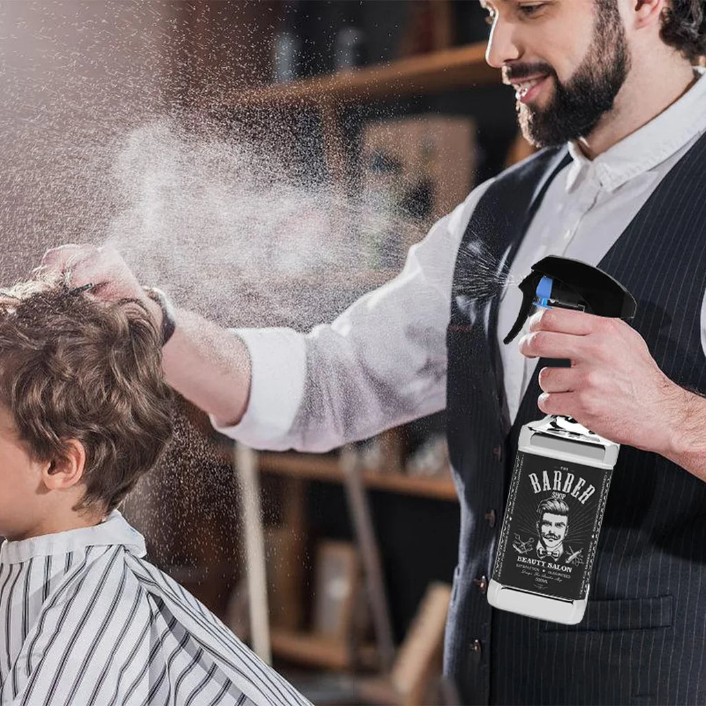 Professional Salon Barber Spray Bottle Refillable Fine Mist Empty Watering Can Water Sprayer Barbershop AccessoriesHair Tools
