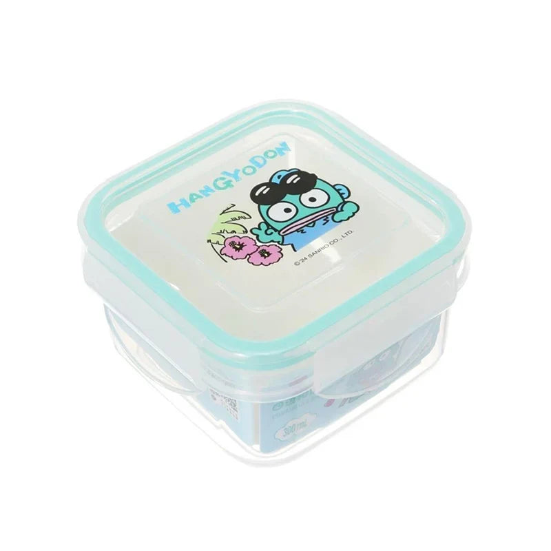 Kawaii Miniso Clown Fish 300ml lunch box microwaveable four-side buckle square bento box 3