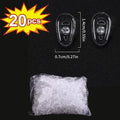 10/100pcs Eyeglasses Nose Pads with Screwdriver Soft Silicone Airbag Glasses Anti-slip Nose Pad Screw Replacement Repair Tools