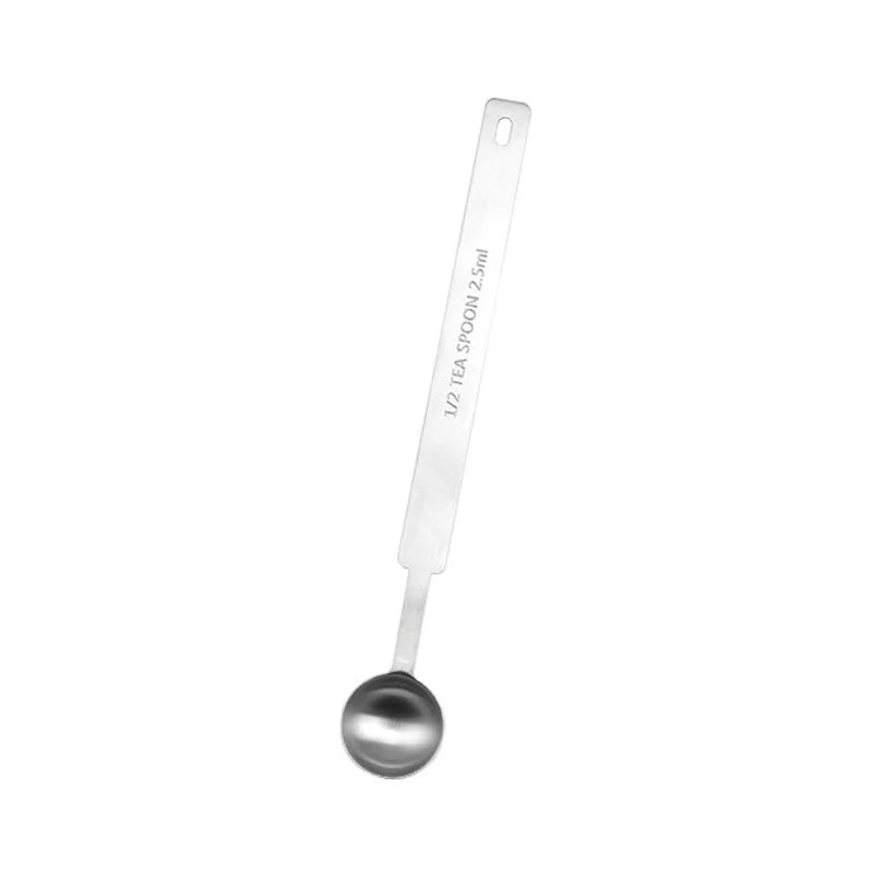 1pc Stainless Steel Measuring Spoon Coffee Measurer Tablespoon Coffee Measuring Spoon Kitchen Accessories Baking Tools